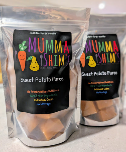 Sweet Potato Puree - Mumma Shims
