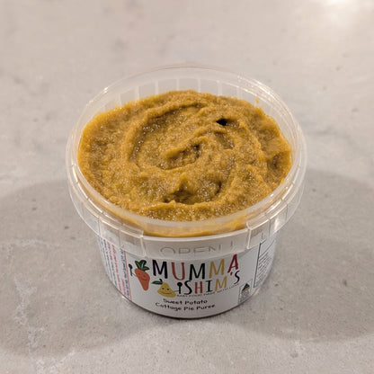 Sweet Potato Cottage Pie Puree - Mumma Shims